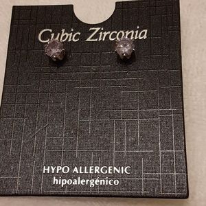 Cubic zirconia earrings